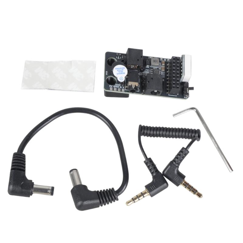 RX Port 3.0 PLUS FPV Goggles 5.8G Digital to Analogs Converters Module with DVR Recording Capability