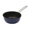 Harumi Kurihara, 20cm Deep Frying Pan for Direct Heat, Navy