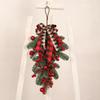Christmas Red Fruit Lattice Knot Decoration Fascia Santa Claus Bedroom Hangings Lintel Christmas Party Home Decor Accessories