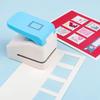 Labor Saving Stamp Border Punch 2.87x2.39cm Stamp Shape Hole Punch Toothed Puncher Embosser  Craft