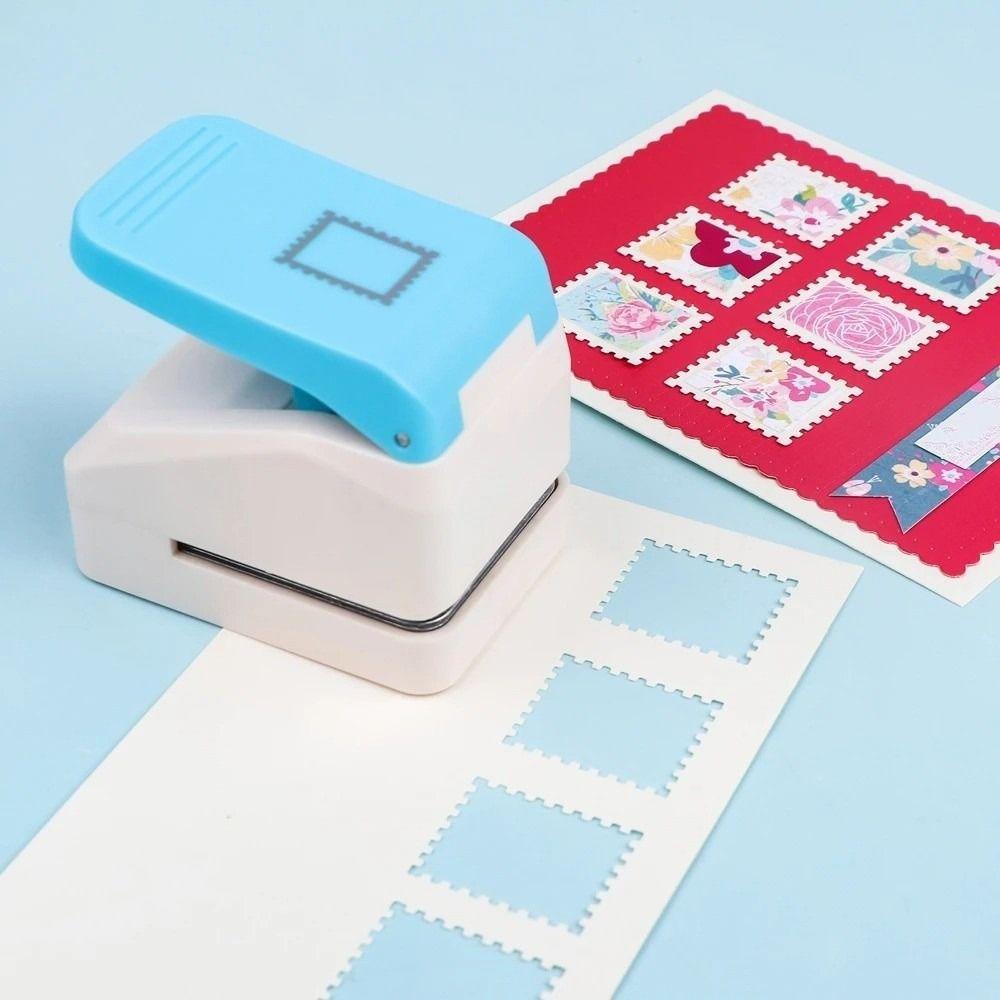 Labor Saving Stamp Border Punch 2.87x2.39cm Stamp Shape Hole Punch Toothed Puncher Embosser  Craft