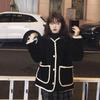 Женское осенне-зимнее теплое пальто, флисовая куртка с круглым воротником, короткая куртка, плюшевая верхняя одежда, женская уличная одежда