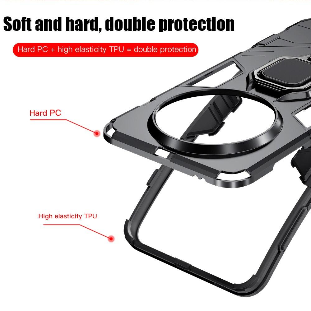KEYSION Противоударный защитный чехол для Huawei Mate 60 Pro 50 40 Pro, мягкий силиконовый чехол + кольцо-подставка для ПК, чехол для телефона Huawei Nova Y90