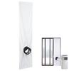 2M/3MAC Window Vent Kit Waterproof Air Conditioner Sealing Cloth Windproof Air Conditioning Baffle AC Window Seal
