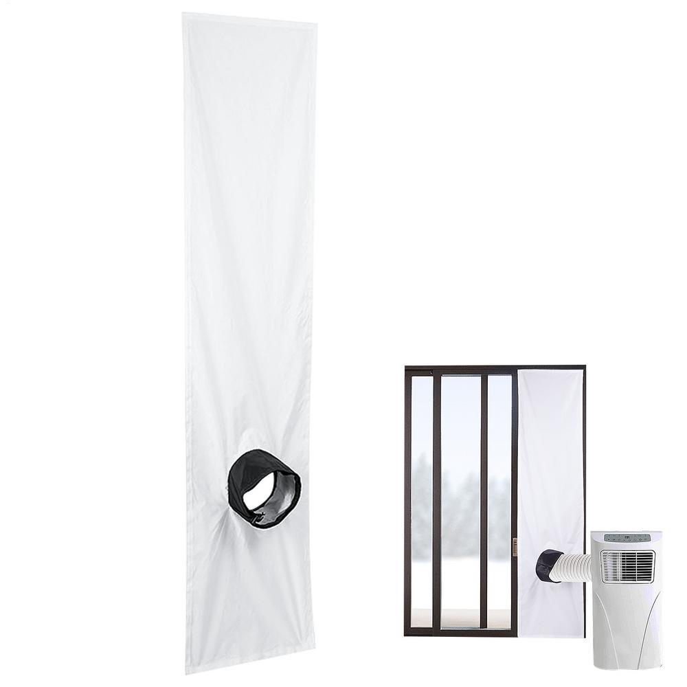 2M/3MAC Window Vent Kit Waterproof Air Conditioner Sealing Cloth Windproof Air Conditioning Baffle AC Window Seal
