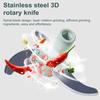 500/900ML Garlic Stirrer Manual Food Processor Vegetable Chopper Hand Pull String Onion Cutter for Veggies Fruits Nuts Herb Easy Clean Kitchen Tool