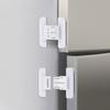 Refrigerator Door Safety Lock: No-Punch Baby-Proof Closer Buckle