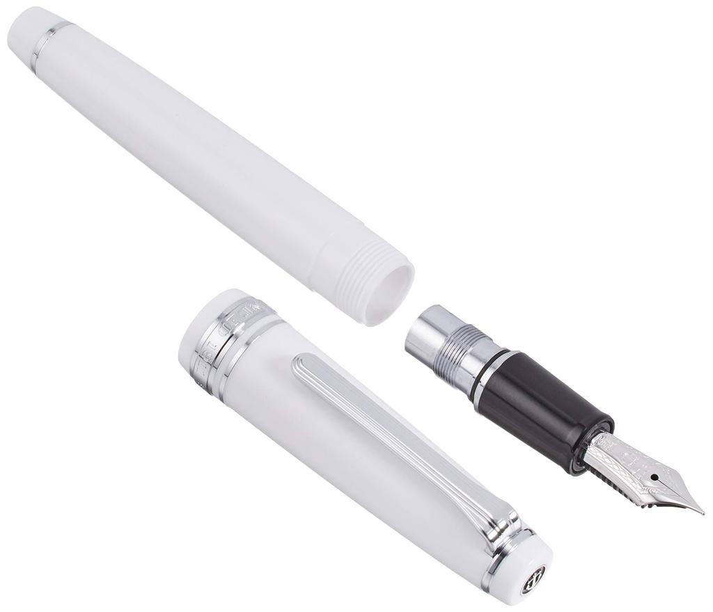 Sailor fountain pen Professional Gear Slim Silver White Medium Fine 11-1222-310