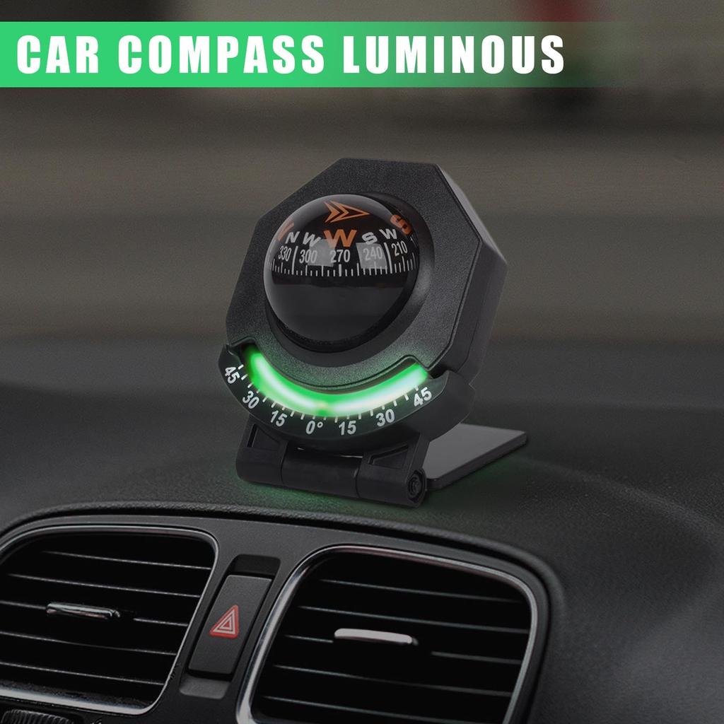 Car Compass - Car Compass Easy To Read | Car Compass Glow | Dashboard