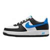 Air Force 1 Low GS Black Light Photo Blue Kids Sneakers White FN8008-001