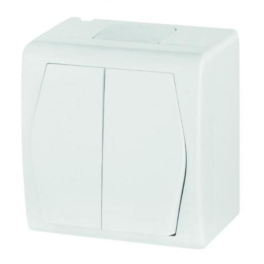 Hermes2 Łącznik Hermetyczny Świecznikowy 10A Ip44 Biały 1002-00