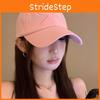 Elegant Cotton Summer Baseball Cap With Adorable Bow Embroidery For Women
