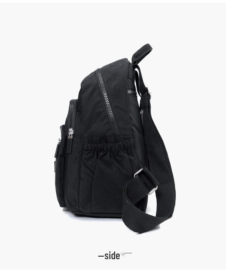 Stylish Washed Cloth Lightweight Women's Backpack – Essential for Casual Travel, Large Capacity, New Style and Hot-Selling.