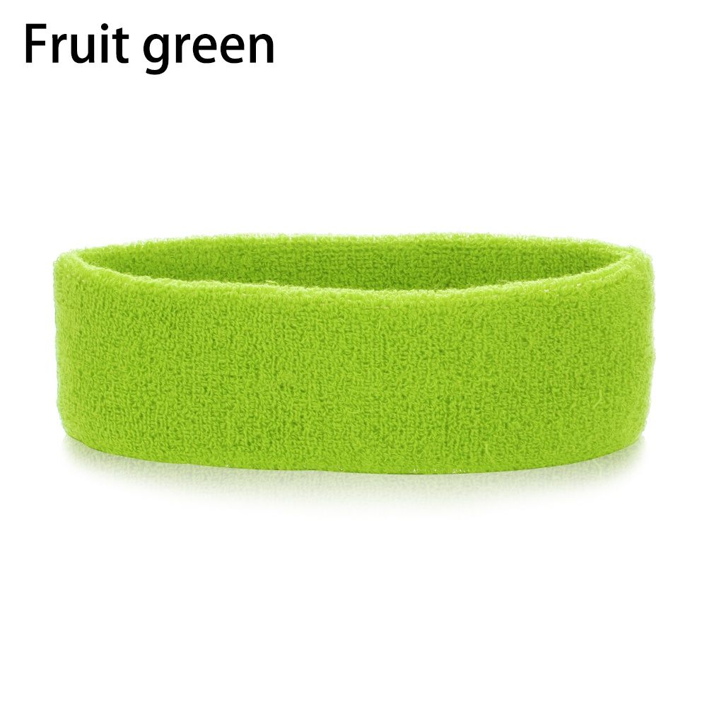 Workout Moisture Wicking Sports Headbands Cotton Sweatband Elastic Hair Bands Athletic Sweat Bands