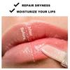 HANDAIYAN 4 Color Warm Lipstick Flash Anti-Cracking Long-Sticking Moisturing Lip Oil Hydrating Jelly Lip Balm