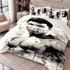 Muhammad Ali 3Pcs Bedding Set Duvet Cover With Two Pillowcases For Bedroom Home Decoration