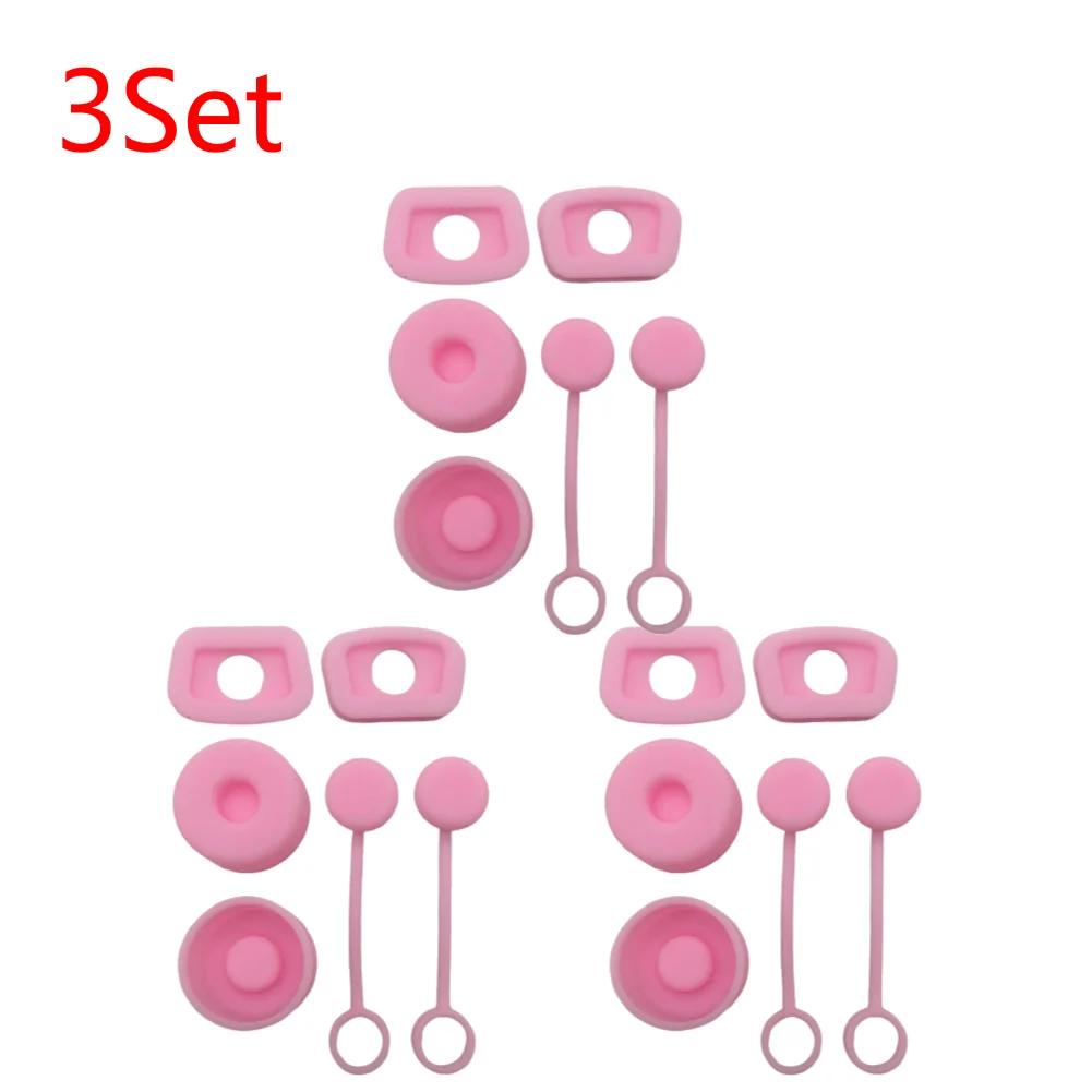 1-3 комплекта силиконовых заглушек для защиты от проливания для стакана Stanley 1.0 2.0 40oz/30oz, аксессуары для тамблера, герметичная крышка для соломинки, заглушка от проливания