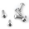 340pcs M3 Hex Head Socket Head Cap Screws M3x5/6/8/10/12/14/16/18/20mm Button Head Internal Hexagon Screw Nut Set