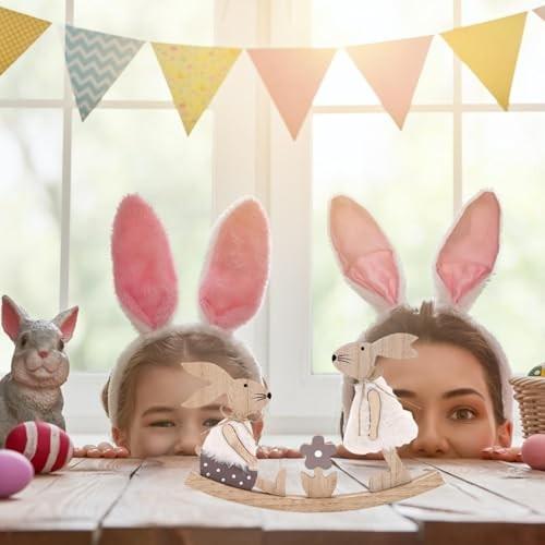 Пасхальное украшение для дома Расписные качели