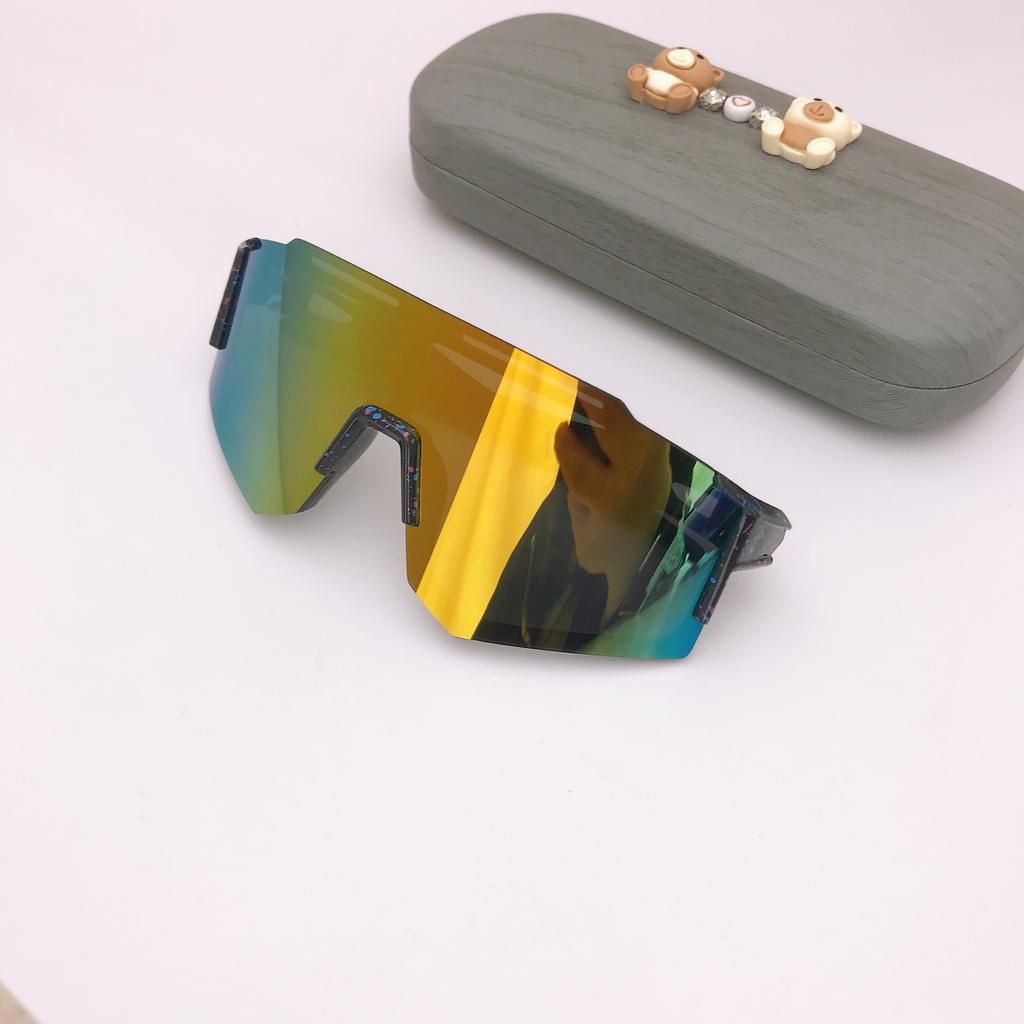 Fashion Children'S Sunglasses Colorful Eye Protection Sports Cycling Glasses Boys And Girls Party Sunglasses Tide