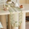 Кружевной флаг для стола, скатерть, длинный журнальный столик, декоративная обстановка, сундук, тумба под телевизор, чехол для комода
