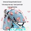 Universal Baby Stroller Sunshade Canopy with Pockets