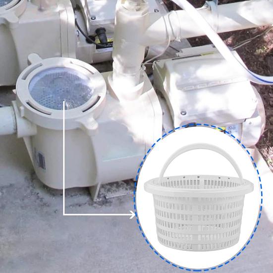 Корзина скиммера для бассейна 19 см диаметр корзина фильтра с ручкой SP1091LX сменная корзина скиммера для обслуживания при очистке бассейна