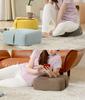 Seltan Cushion Darian Beige Washable Cover Square Memory Foam Sheet Made In Japan SWEETS-mini A1060a-642BE