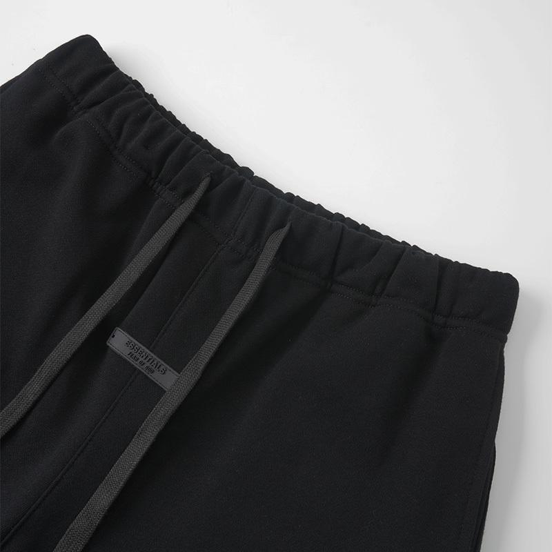 E853 Fear Of God Essentials Шорты сlettering Хлопковые Свободные Унисекс На Шнурке Эластичный Пояс Уличная Одежда Повседневные Спортивные Шорты
