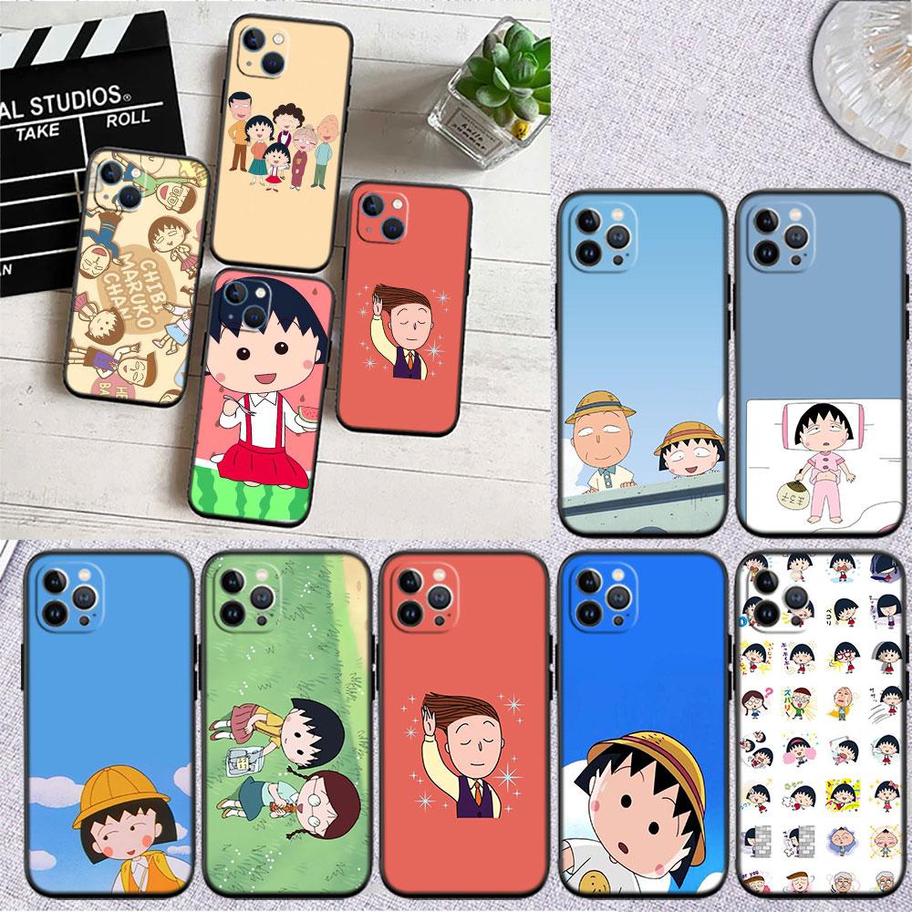 Чехол для телефона C-Chibi M-Maruko для Samsung Galaxy A11 A12 A13 A15 A52S A53 A55 A56 A70 A71 A72 A73 F06 F16 F56 A32 A33