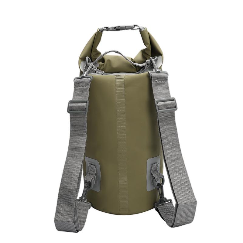 Camouflage PVC Waterproof Backpack for Swimming, Beach, and Drifting