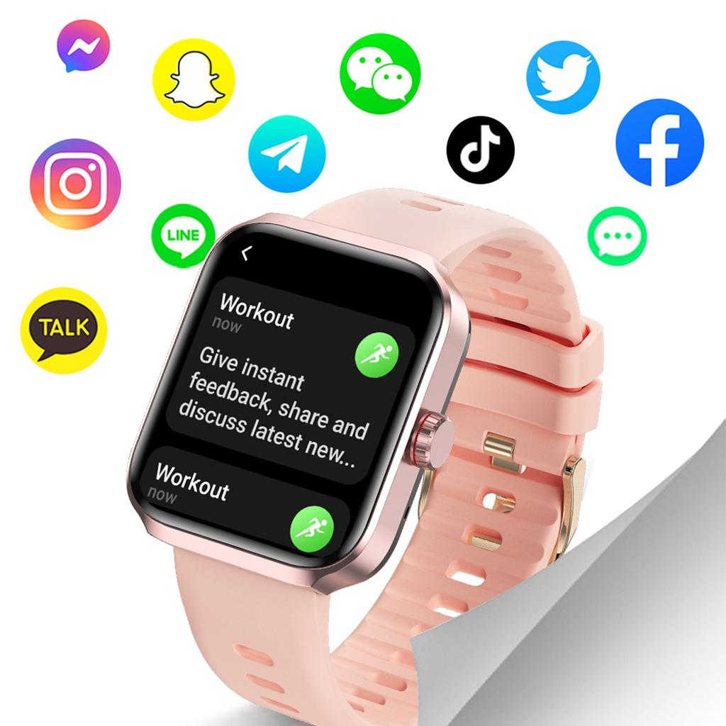 Умные часы NX22 с квадратным AMOLED-тачскрином, GPS, мониторингом здоровья и спортивными функциями