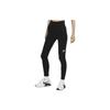Nike Однотонные эластичные спортивные тренировочные фитнес-брюки женские плавки черного цвета DJ1059-010