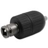 2-13mm 1/2" 20unf Self-locking Keyless Drill Chuck Self Tighten 1/2" Drill Chuck Adaptor for Impact Wrench Conversion 1/2-20unf