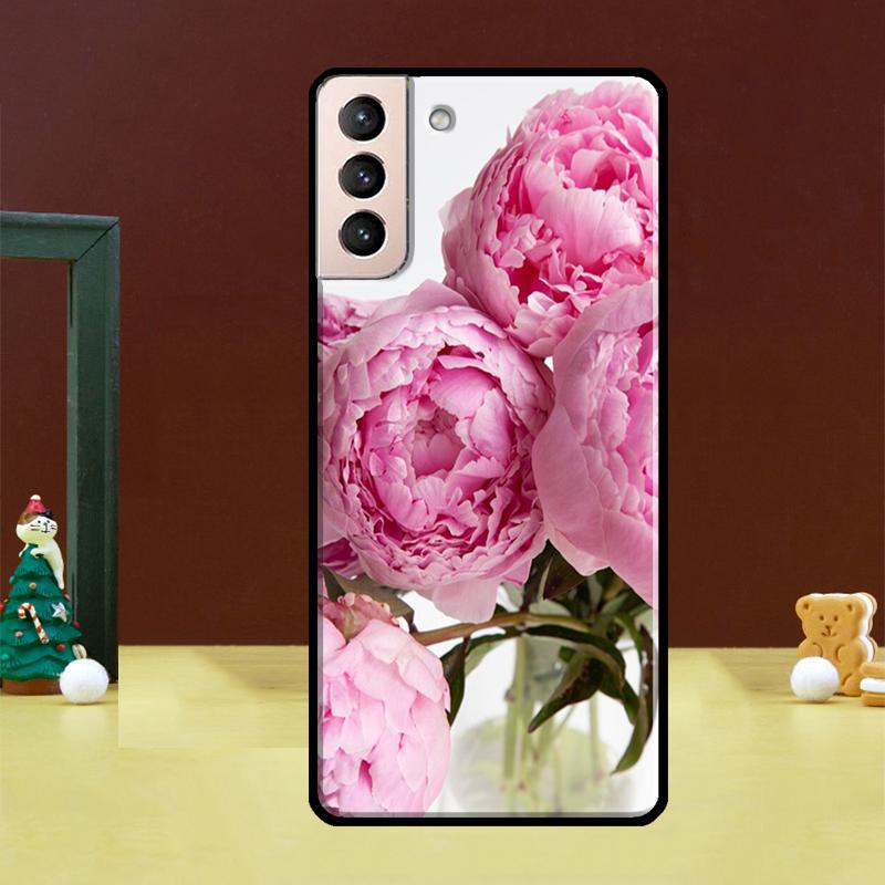 Пионы Красивый Цветок Чехлы Для Samsung Galaxy S23 S20 FE S21 FE S22 Ultra Note 20 S10e S8 S9 S10 Note 10 Plus Чехол