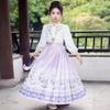 Набор Hanfu Ma Mian для девочек на Праздник середины осени 2025 года: Традиционный китайский костюм Тан