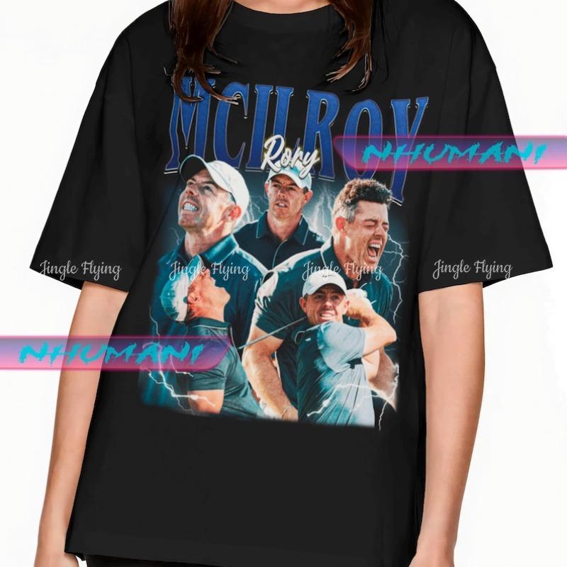 Rory Mcilroy Tshirt Graphic Sweatshirt Y2k Fans Gift Shirt T-Shirt