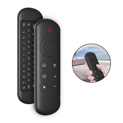 M5 Fly Air Mouse Пульт дистанционного управления Перезаряжаемый 2,4G+BT5.2 Мини Беспроводная клавиатура Летающая мышь Пульт для Android TV Box/ПК/Smart TV