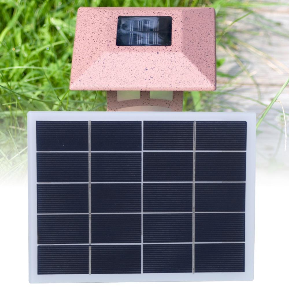 DC Output Polycrystalline Silicon Solar Panel Mini Portable Solar Panel Home Garden Lamp
