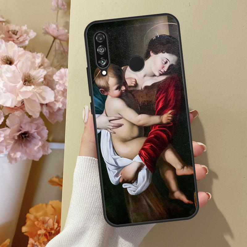 Madonna di Loreto Caravaggio For Huawei Nova 12i 8i 11i 12s 9 10 SE Y60 Y70 Y90 Y72 Y73 Y61 Y91 P60 Pro P30 P40 Lite Case