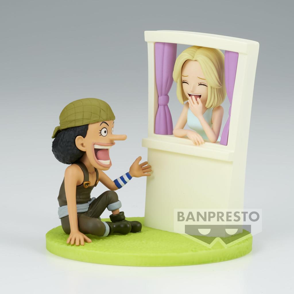 One Piece World коллекционная фигурка Log Stories Усопп Кая Банпресто One Piece Log Stories Усопп Кая Bandai Spirits World коллекционная фигурка & &