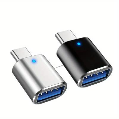 Адаптер Type-C - Usb, адаптер 3.0 Female Otg Converter, совместимый с Macbook Pro 2019/2018/2017 и другими моделями