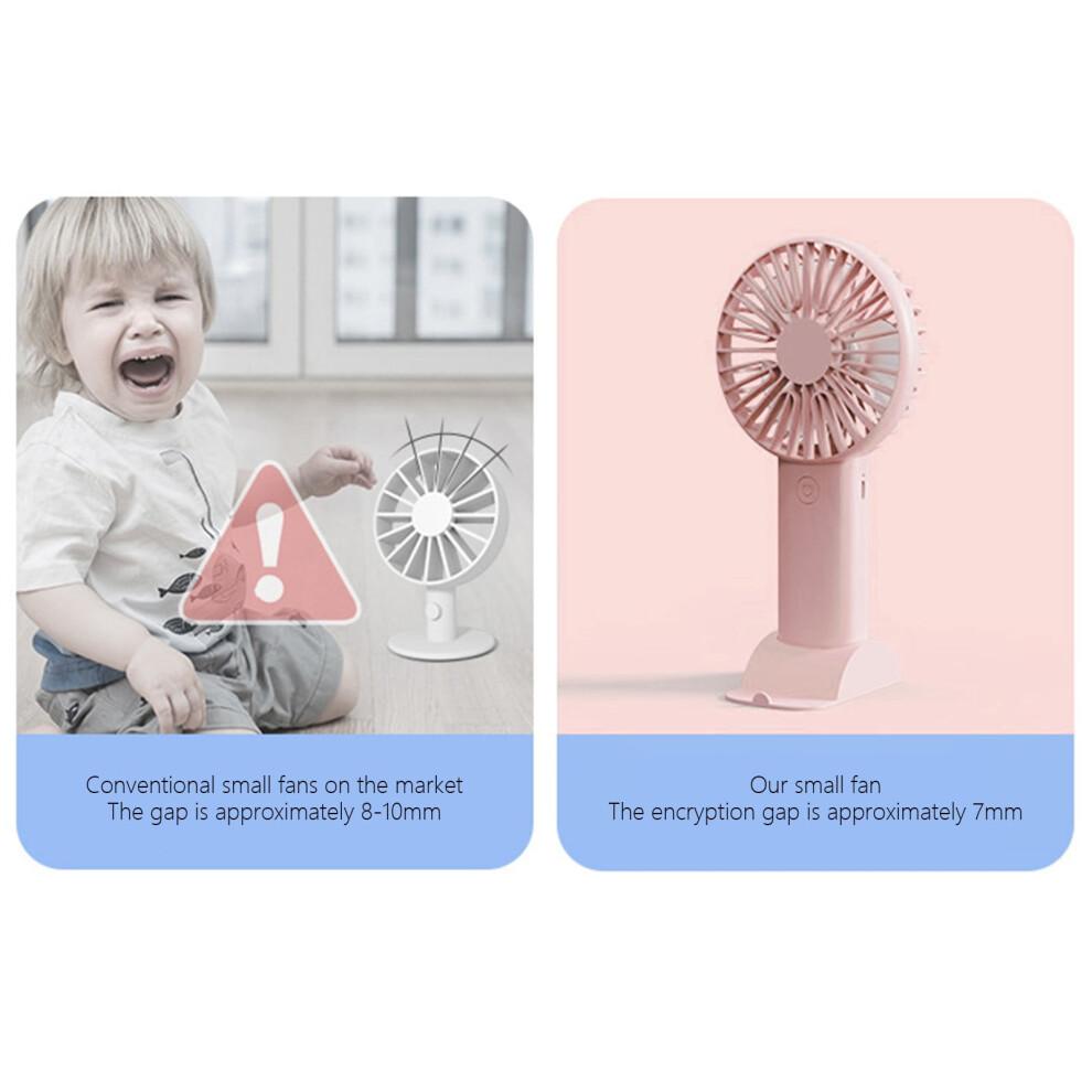 Gnobogi Handheld Fan Usb Rechargeable Mute Desktop Dormitory Small Fan Portable Outdoor High Wind Power Mini Handheld Fan on Clearance