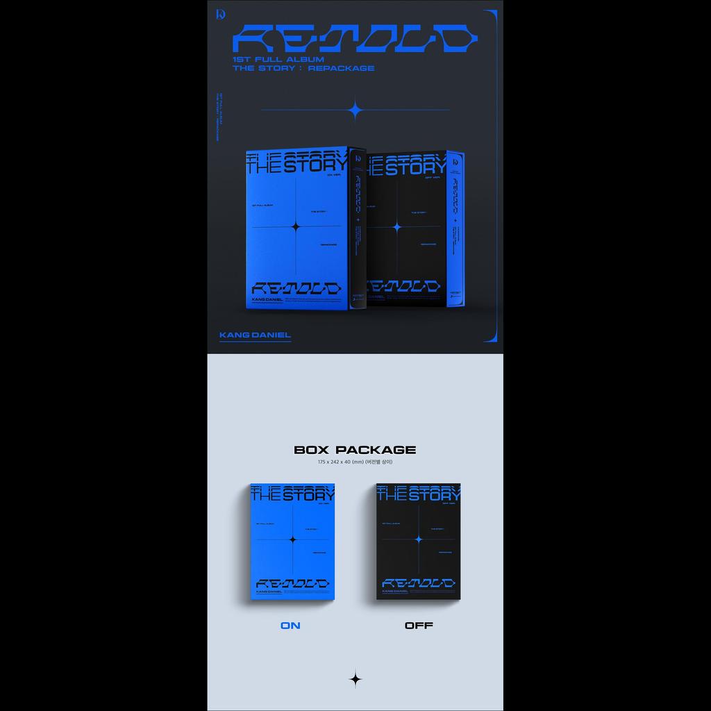 KANG DANIEL Retold 1ST FULL ALBUM Repackage