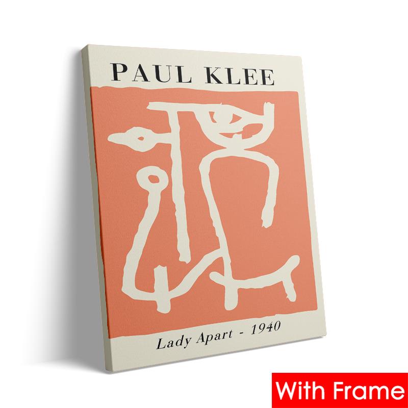 Abstract Picasso Matisse Yayoi Kusama Wall Art Canvas Painting with Frame Nordic Aesthetics Posters and Prints Living Room Decor