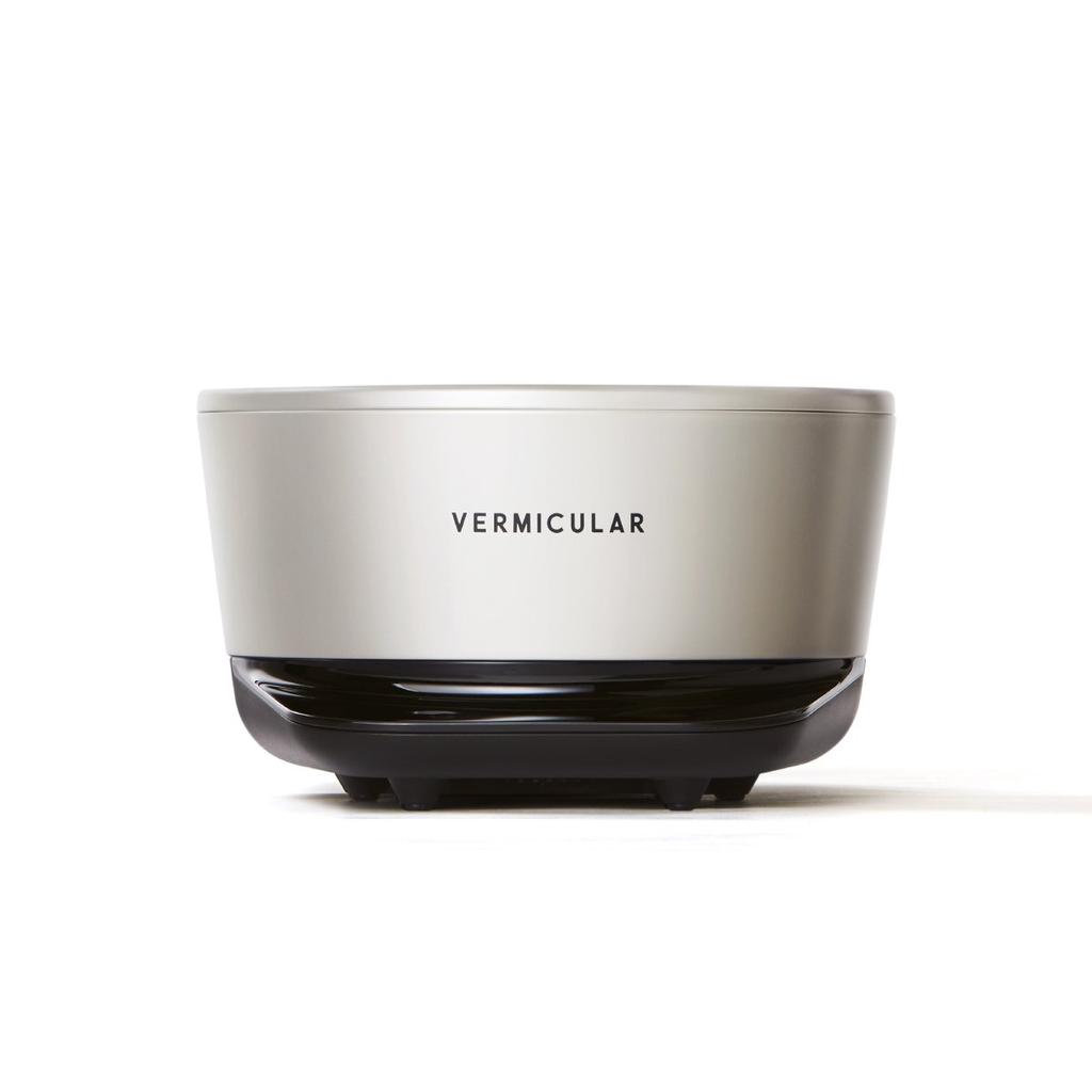 Vermicular Рисоварка Mini Rice Pot 3 Cup Rice Cooker Sea Salt White с эксклюзивной книгой рецептов RP19A-WH