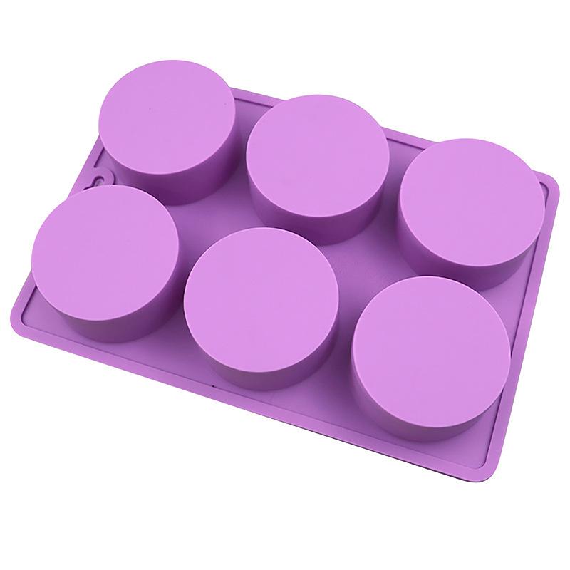 6 полостей силиконовая форма для шоколада Mooncake DIY Mold Различные формы цветов конфеты цветы мыло форма для выпечки инструмент