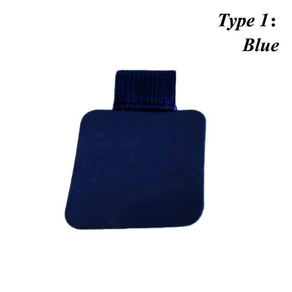 4PCS Useful Convenient Stationery Self-adhesive Pen Holder Leather Pen Clips Notebook Elastic Loop