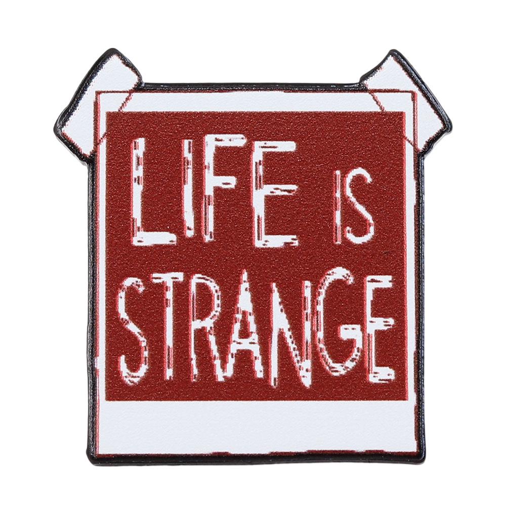 Эмалированный значок Life is Strange - Брошь из визуальной приключенческой игры для одежды, сумок и аксессуаров