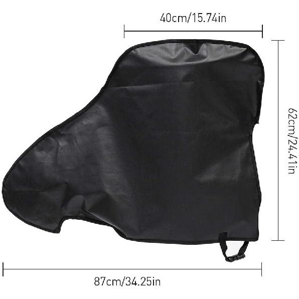 Caravan Hitch Cover, Trailer Hitch Lock Covers - Universal Waterproof Breathable Tow Hitch Cover For Caravan, Tongue Jack Cover, PVC Trailer Towing